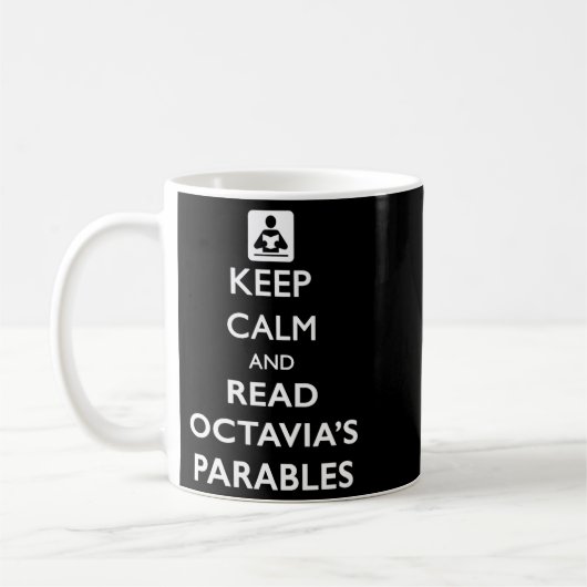 Keep Calm And Read Parables  コーヒーマグカップ (左)