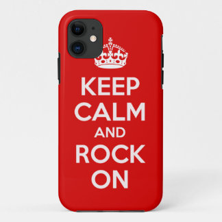 Keep Calm and Rock On iPhone 5 ケースカバー 11 ケース