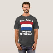 Keep Calm and Support Netherlands boy Tシャツ (正面フル)