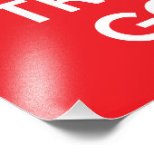 Keep Calm and Trust God フォトプリント (角)