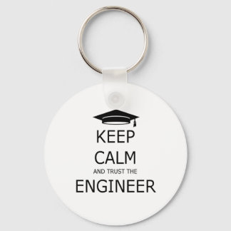 Keep calm and trust the engineer キーホルダー
