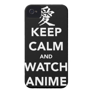 Keep Calm and Watch Anime Case-Mate iPhone 4 ケース