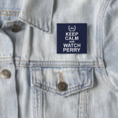 Keep Calm and Watch Perry Legal Humor 缶バッジ (インサイチュ)