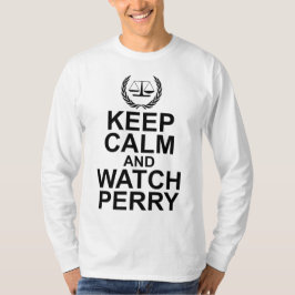 Keep Calm and Watch Perry Scales of Justice Tシャツ