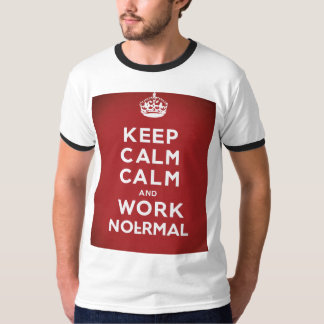Keep Calm and Work From Home T-Shirt  Tシャツ