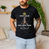 Keep Calm Bernese Tee, Bernese Mountain Dog TShirt Tシャツ
