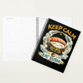 Keep Calm & Eat Sushi – 禅カワイイ寿司 プランナー手帳 (ディスプレー)