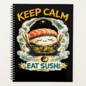 Keep Calm & Eat Sushi – 禅カワイイ寿司 プランナー手帳 (正面)