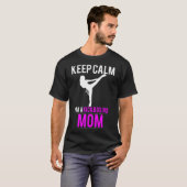 Keep Calm I'm A Kickboxing Mom - Funny  Tシャツ (正面フル)