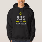 Keep Calm It s Ramadan Kareem Eid Mubarak Islam fo パーカ (正面)