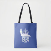 KEEP CALM NO WORDS BY MASANSER トートバッグ (正面)