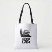 KEEP CALM NO WORDS BY MASANSER トートバッグ (正面)