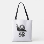 KEEP CALM NO WORDS BY MASANSER トートバッグ (裏面)