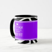 "KEEP CALM OR HISSY FIT" ディーヴァ マグカップ (正面左)