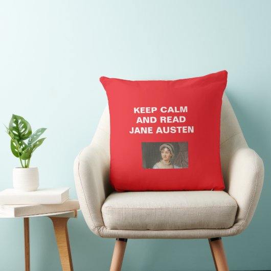 Keep Calm, Read Jane Austen  クッション (椅子)