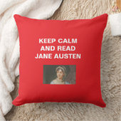 Keep Calm, Read Jane Austen  クッション (ブランケット)