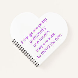 Keep calm, wait till next month ノートブック