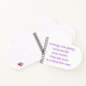 Keep calm, wait till next month ノートブック (内部)