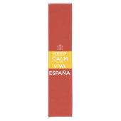 Keep Calm y que viva España ショートテーブルランナー (正面)