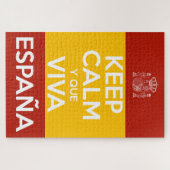Keep Calm y que viva España ジグソーパズル (横)