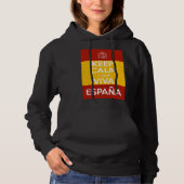 Keep Calm y que viva España パーカ (正面)