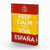 Keep Calm y que viva España フォトブロック (右)