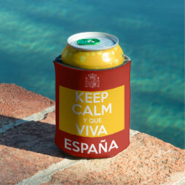 Keep Calm y que viva España 缶クーラー