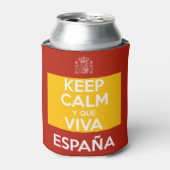 Keep Calm y que viva España 缶クーラー (缶正面)