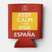 Keep Calm y que viva España 缶クーラー (正面)