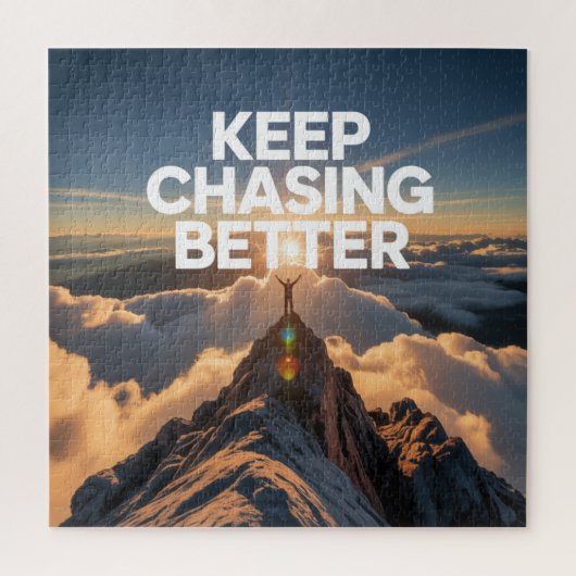Keep Chasing Better ジグソーパズル (縦)