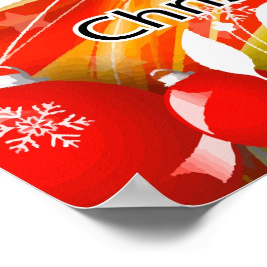 Keep Christ in Christmas, Swirl ポスター (角)