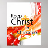 Keep Christ in Christmas, Swirl ポスター (正面)