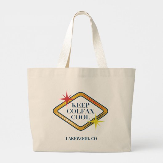 Keep Colfax Cool Jumbo Tote Bag ラージトートバッグ (裏面)