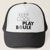Keep cool, play boule キャップ (正面)