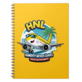 Keep Cool with this HNL Airport Code Notebook ノートブック (正面)