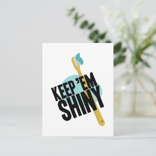 Keep Em Shiny ポストカード (スタンド正面)