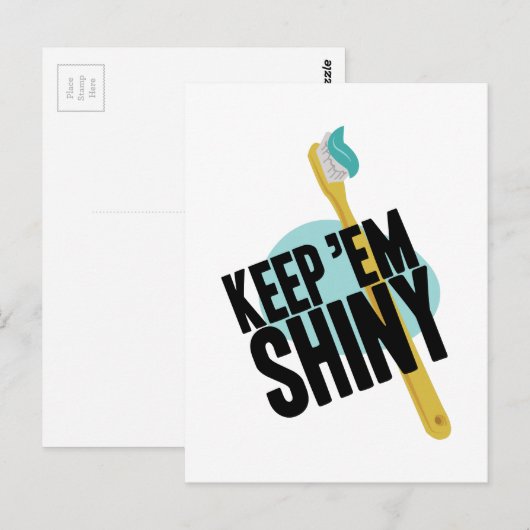 Keep Em Shiny ポストカード (正面/裏面)