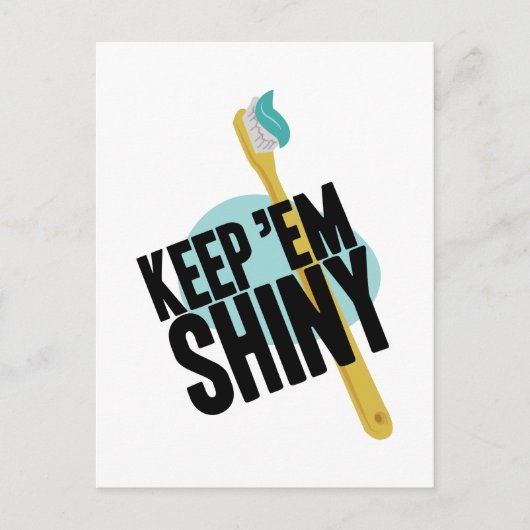 Keep Em Shiny ポストカード (正面)