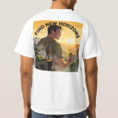 Keep Exploring Compass Adventure Shirt – Find New Tシャツ (裏面)