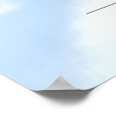 Keep faith Allah never leaves. Wall art  ポスター (角)