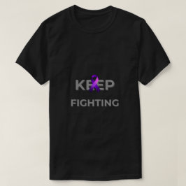 KEEP FIGHTING Inspirational Shirt – Comfort, H Tシャツ