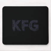 Keep F'ing Going Distressed Motivational Saying  マウスパッド (正面)