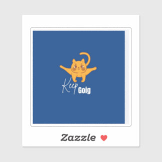 Keep going  シール