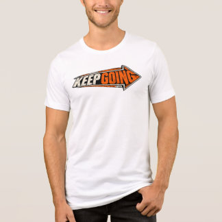 Keep Going 矢印 | ビンテージ モチベーショナル ストリートウェア トライブレンドTシャツ