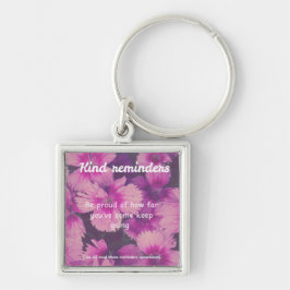 Keep Going Flower Kind Words キーホルダー