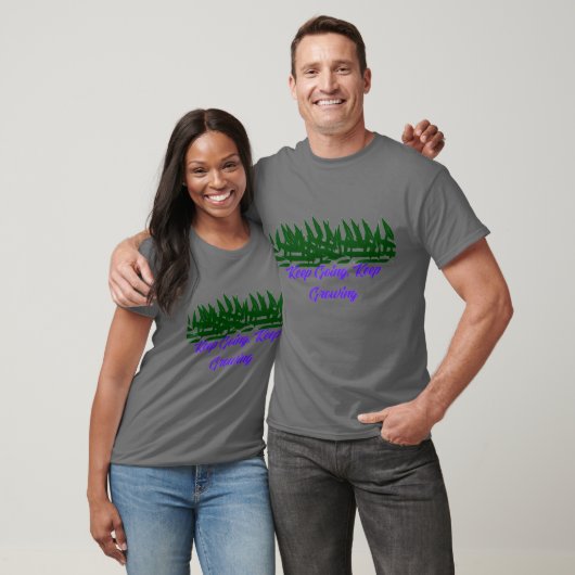Keep Going Keep Growing Tシャツ | MotivatioTシャツ (ユニセックス)