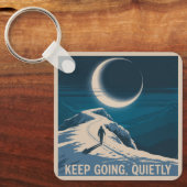 Keep Going, Quietly キーホルダー (正面)