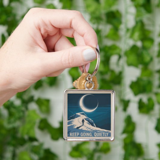 Keep Going, Quietly キーホルダー (手)