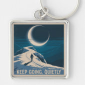 Keep Going, Quietly キーホルダー (正面)