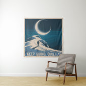 Keep Going, Quietly タペストリー (インサイチュ)